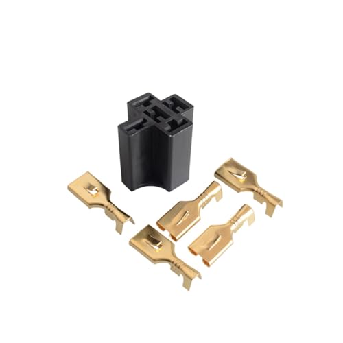 Prise de relais automobile 40A isolante et robuste à bornes 6,3 mm