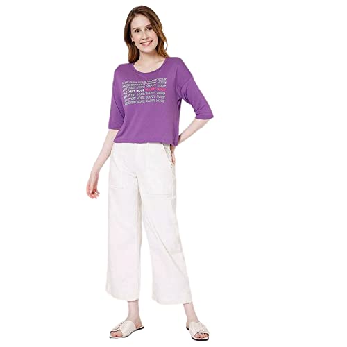 Image of VERO MODA Women's Floral Regular Fit T-Shirt