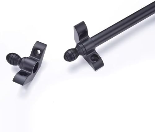 Heavy-Duty Brass Stair Rods Set of 5, 30" (76cm) Cut to Size, Easy Install Carpet Runner Securing Rods for Home Stairs, Durable and Stylish Stair Accessories