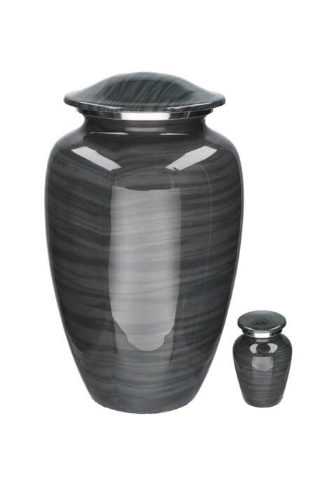 Urne pour cendres Elegance aspect bois un hommage éternel