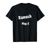 Muñeco de oveja Ramsch mog i! para jugar a cabezas de oveja y cartas Camiseta