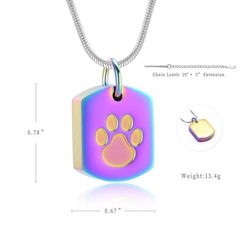 Personalized Ash Necklace for Dog - Image 2