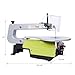 FRITHJILL 16-Inch Variable Speed Scroll Saw with Tilting Table - Precision Woodworking Tool for Intricate Cuts, Green