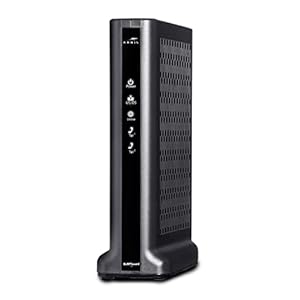 ARRIS SURFboard T25 DOCSIS 3.1 Gigabit Cable Modem , Comcast Xfinity Internet & Voice , Two 1 Gbps Ports , 2 Telephony Ports , 800 Mbps Max with Xfinity Internet Plans,Black