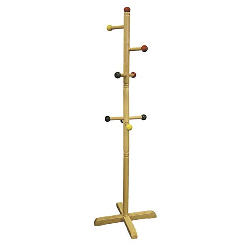ORE International Kids Primary-Color 8-Peg Coat Rack