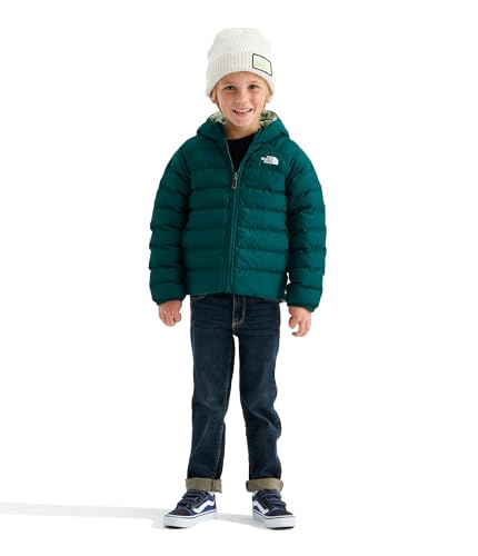 Image of The North Face Kids Reversible Perrito Insulated Hooded Jacket | 2 in 1 Winter Coat for Boys & Girls, Water Repellent