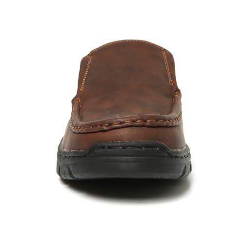Mens Loafers, Versatile Leather Shoes for Work, Travel, and Everyday Wear, Stylish and Breathable4