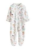NEXT Bebés niña Pijama Polar Tipo Pelele para bebé Crema 2 Años