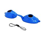 Super Sunnies UV Eye Protection FDA compliant Tanning Goggles Eyeshields, Random Color