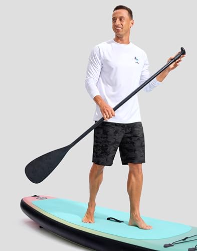 Image of G Gradual Mens Swim Trunks with Compression Liner 7 inch /9'' Quick Dry Board Shorts Swimsuit Bathing Suit for Men Zipper Pockets