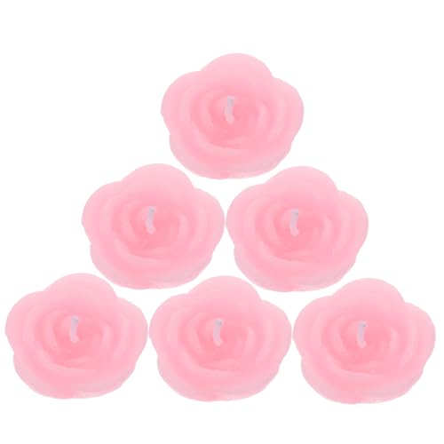 Jolies chauffe-plat de Noël roses flottantes pour coffret cadeau et fête