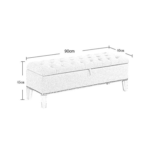 Banc d'ottomane de stockage relevable gzz pour optimiser l'espace - 3
