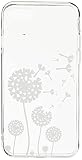 mumbi Hülle kompatibel mit iPhone SE 2022 / SE 2020 / 7 / 8 Handy Case Handyhülle mit Motiv Pusteblume, transparent