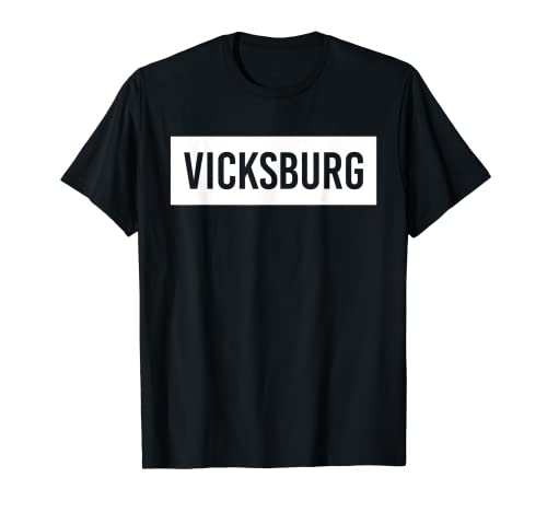 VICKSBURG MS MISSISSIPPI Funny City Home Roots USA Regalo Camiseta