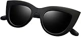 Generic Women's Fashionable Cat Eye Sunglasses, Black
