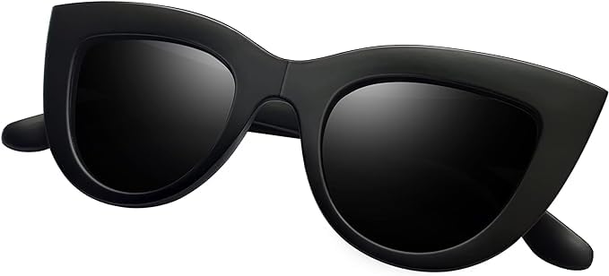 Generic Women's Fashionable Cat Eye Sunglasses, Black