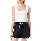 Nike Damen Park 20 Kurze Hose, Schwarz/Weiss/Weiss, L