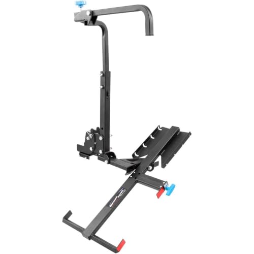 Wheelchair Lift may Raise too High/FMVSS 403 - 2008, 2013 & 2014 Ford E-250 3 Silver Spring Steel Manual Wheelchair Carrier, 100 lb, Tilting Platform