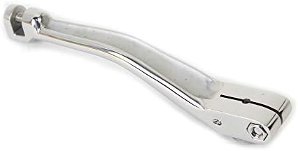 Indian Larry Stroker Kick Starter Arm Polished Stainless Steel