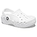 Crocs Unisex-Child Baya Clog, White, 5 Toddler