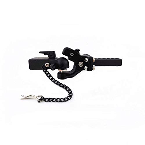 DKKY 1/10 RC Trailer Hook Tow Hitch with Ball Buckle Compatible with Axial SCX10 Traxxas TRX4 1/10 Scale RC Accessories - Thumbnail 6