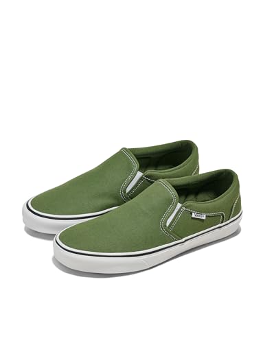 Image of Vans Men's Asher Slip-on Shoe - Comfortable Sneakers for Walking, Fashion & Everyday Wear