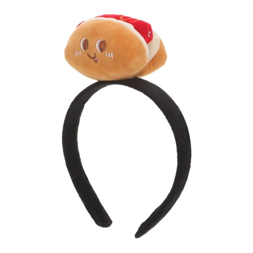 Bandeau Hot Dog Cartoon au design unique et structure résistante pour adulte