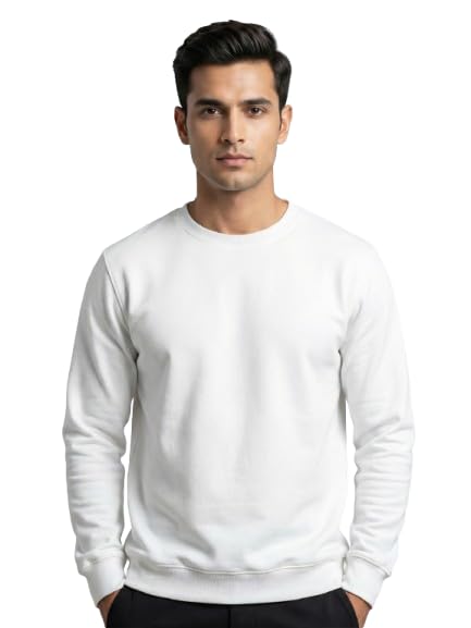 super looper Men’s Maroon Ikat Panel Sweatshirt-picture-25