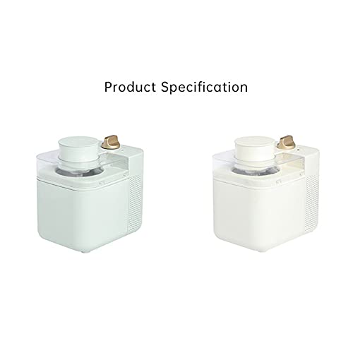 BANYANU Speiseeismaschine, Eismaschine Nach Hause Kleine Hausgemachte Mini-Fruchteistüte Eismaschine 500ML,Weiß – Bild 8