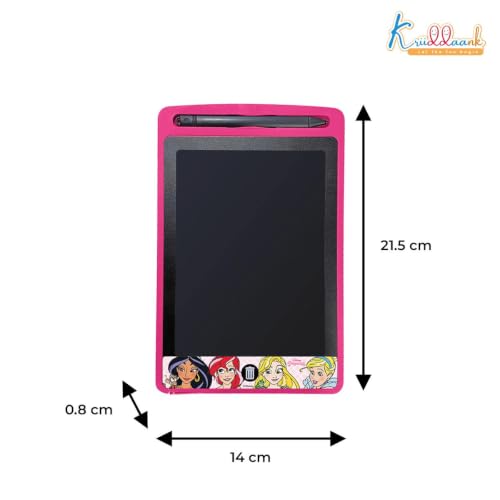 Image of Princess LCD Tablet, 8.5 Inch Electronic Drawing Pad & Tablet for Kids, Rewritable LCD Board, Toddler Travel Slate for Girls, Birthday Gift for 3 4 5 6 7 8 9 Year, Princess Theme Color