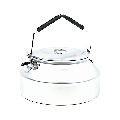 Trangia Aluminum Kettle, 0.9L with Stainless Knob