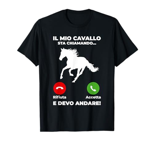 Equitazione Animali Cavallo Maglietta