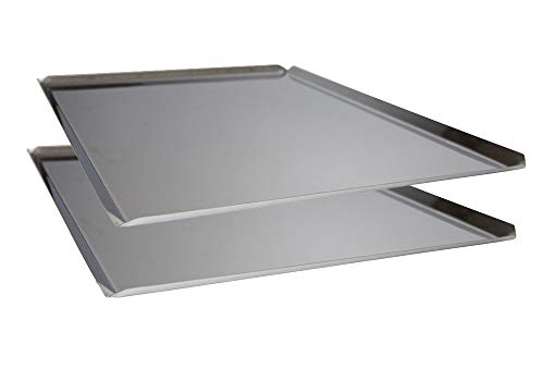 Cookie/Baking Sheet 19x14 Stainless Steel - USA Made (2-PACK)