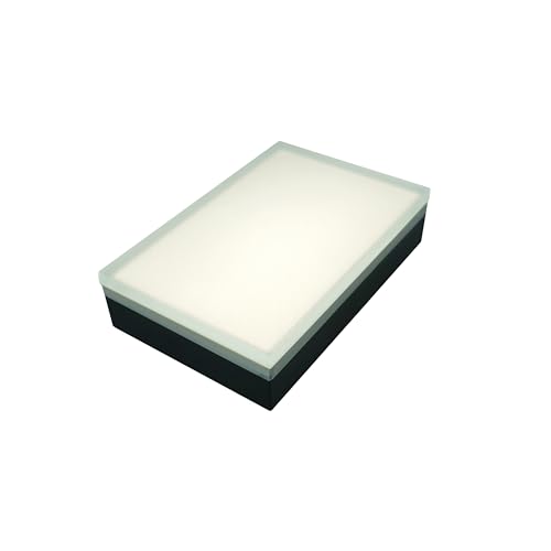 Image of LUMENGY Paver Light 6x9 Inch (5.82x8.85), 5000K Daylight, Glare-Free Brick Lighting for Driveways, Walkways, Pool Decks and Patios, 12V Hardwired, IP67 Waterproof, Drive-Over Rated