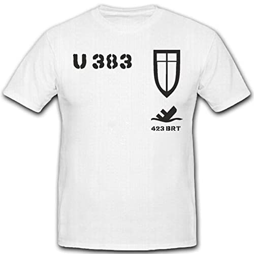 Insigne de la marine Uboot 383 blanc finition premium