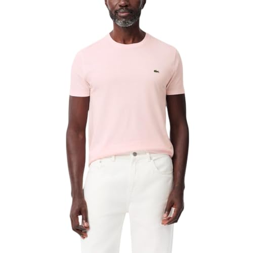 Image of Lacoste Men's Short Sleeve Pima Jersey Crew Neck Tee