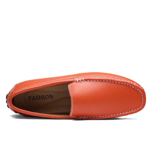 Men's Penny Loafers Moccasin Driving Shoes Slip On Flats Boat Shoes3