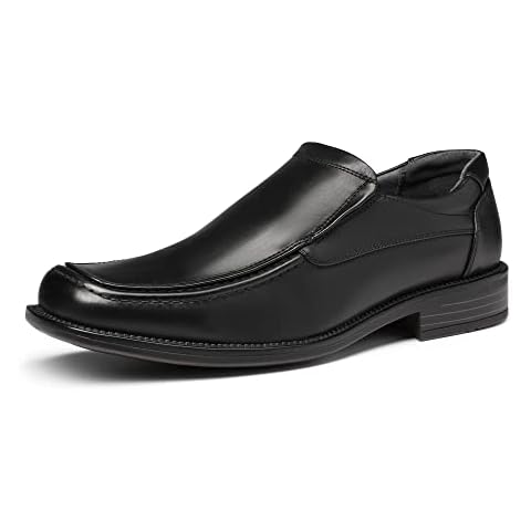 Bruno Marc Goldman-02 Black Loafers Cover
