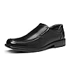 Bruno Marc Men’s Goldman-02 Slip on Leather Lined Square Toe Dress Loafers Shoes for Casual Weekend Formal Work