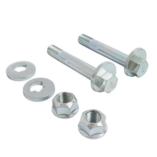 2 Pcs Eccentric Alignment Camber Bolts Compatible with BMW 1 2 3 4 X1 X3 X4 X5 X6 Series Replace 33306784983, 07146888626, 33326760602, 33321097213