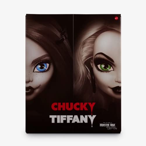 Mattel Skullector   Muñecas de Chucky y Tiffany (2 Unidades)