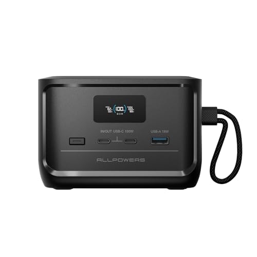 ALLPOWERS SOLAX P100 Portable Power Bank, 99.2Wh Power...