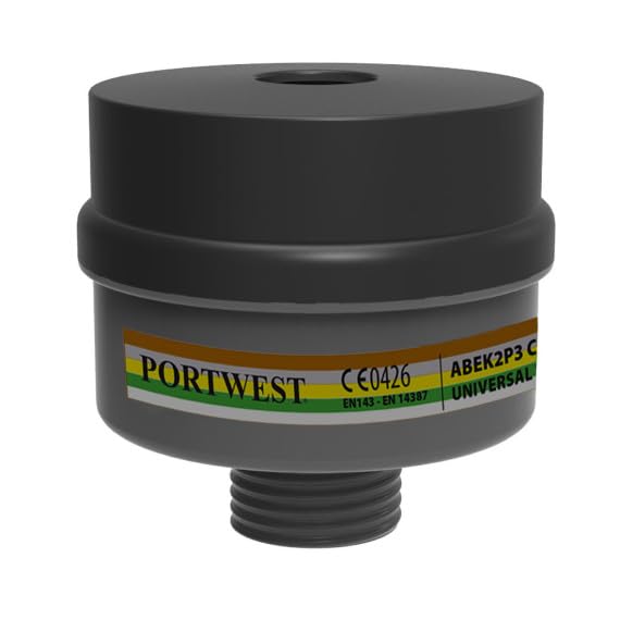 Filtro de protección respiratoria ABEK2P3 de rosca universal P976