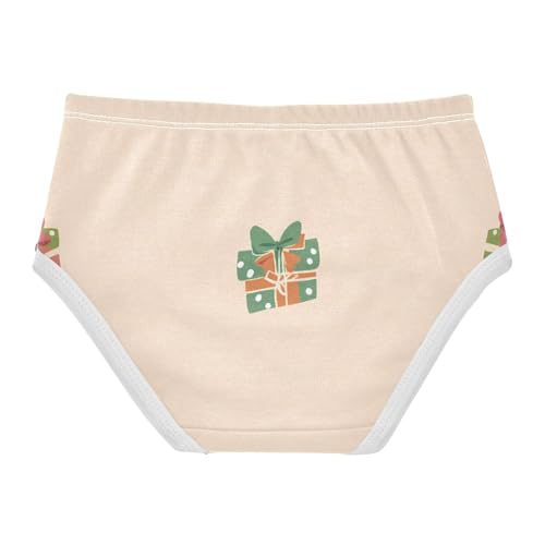 Pattern Breathable Girls' Panties Comfort Color for Girls in Sizes 2T,3T, 4T, 5T, 6Y and 8Y2