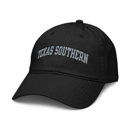 Gorra ajustable Texas Southern Tigers negra oficial miniatura 1