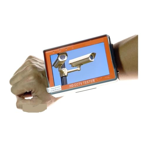 Probador de CCTV IV5 TFT LCD HD para cámaras analógicas de seguridad 8MP