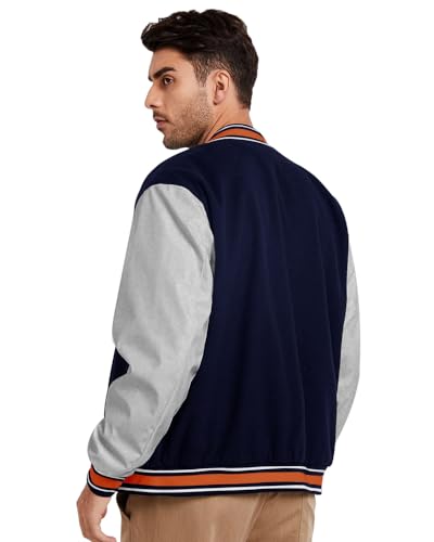 Image of EYEBOGLER Men's Henley Neck Graphic Printed Full Sleeve Sweatshirt