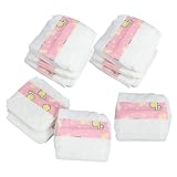 Diseño práctico: Estos pañales para muñecas son fáciles de reemplazar, lo que los convierte en una opción práctica para los amantes de las muñecas. Son perfectos para muñecas reborn, permitiéndote mantener a tu muñeca limpia y siempre que sea necesario.