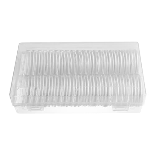 Caja de almacenamiento para monedas y conservación a largo plazo con cápsulas