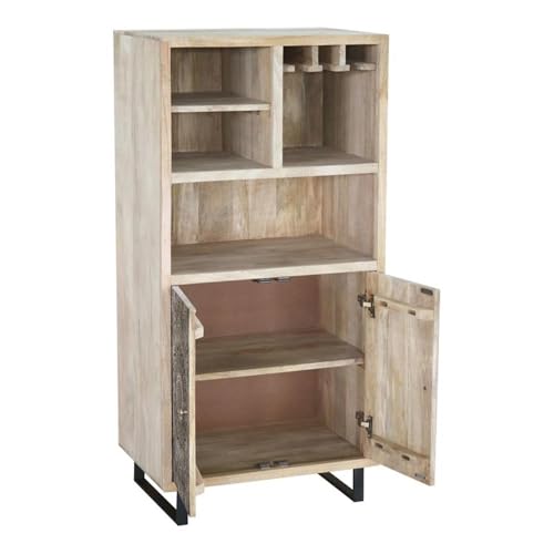Gabinete para Vino Pemberly Row de Madera 24"x16"x50" miniatura 3